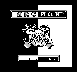 Archon (USA) Title Screen